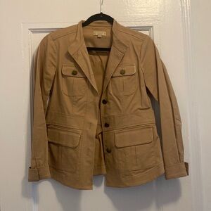 Loft tan utility jacket